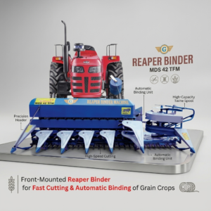 Tractor Front Mounted Reaper Binder Machine