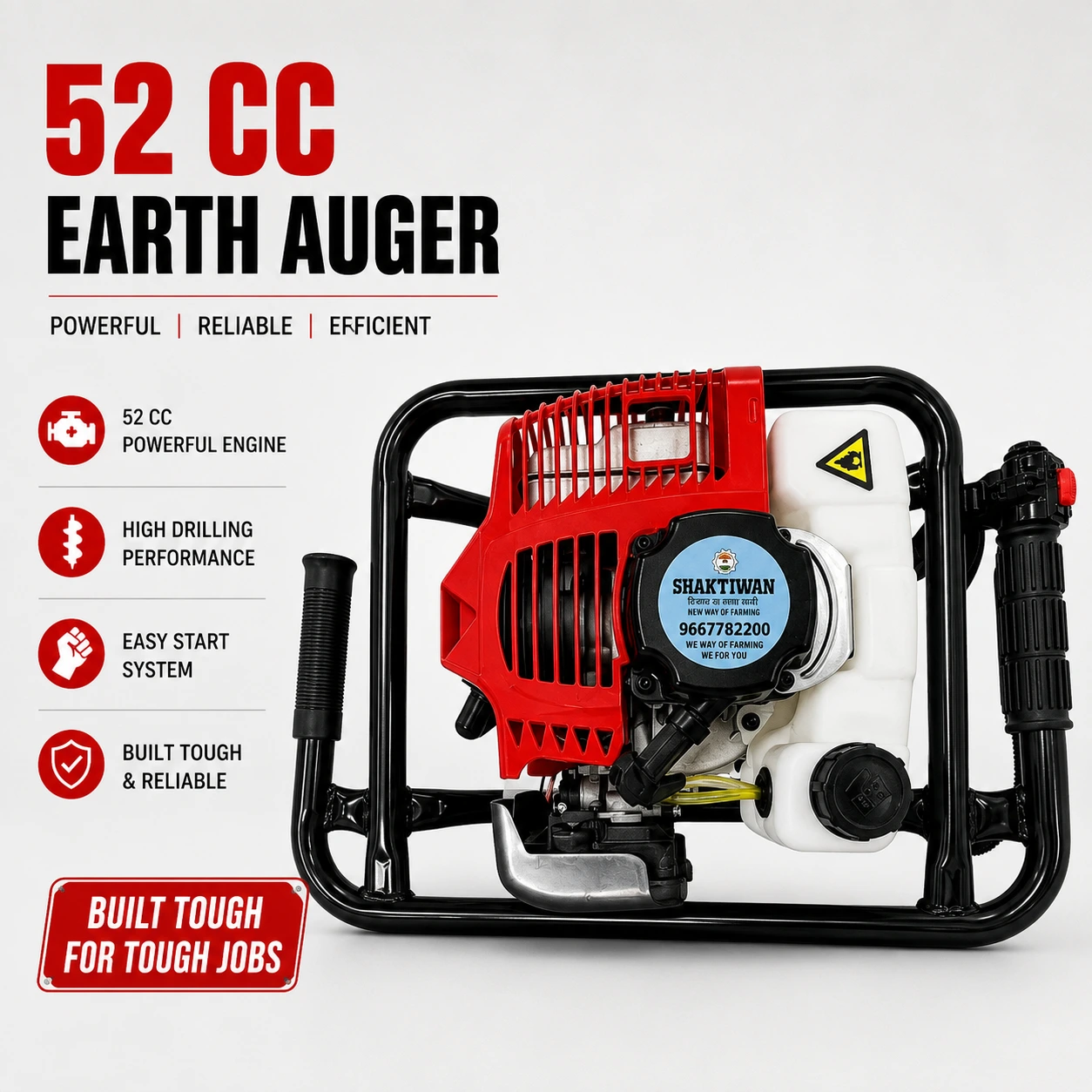 52 CC Earth Auger 52 CC Earth Auger