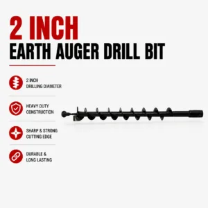 2 Inch Earth Auger Drill Bit