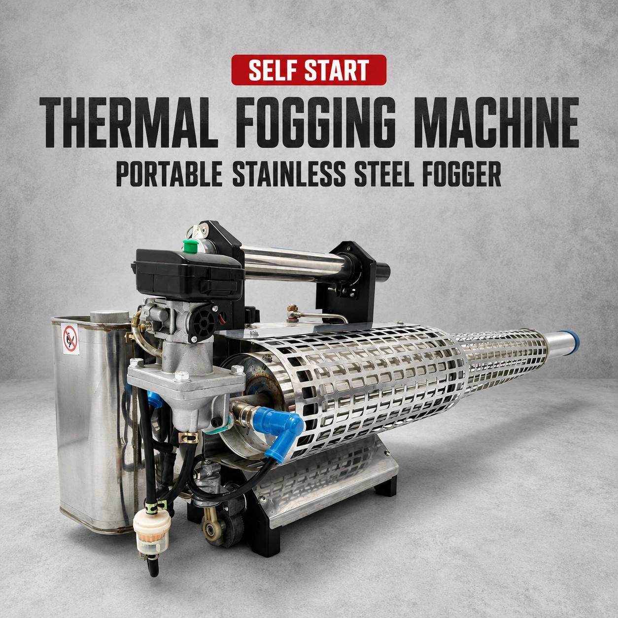 Thermal Fogging Machine / Self Start Portable Fogger Stainless Steel Thermal Fogging Machine / Self Start Portable Fogger Stainless Steel