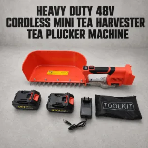 Heavy Duty 48V Battery Operated Cordless Mini Tea Harvester / Tea Plucker Machine