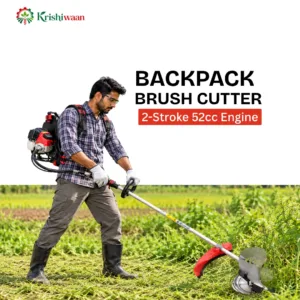 Backpack Brush Cutter 2-Stroke 52cc Engine