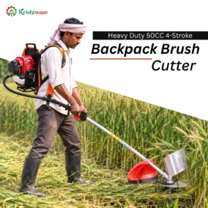 Heavy Duty 50CC 4-Stroke Backpack Brush Cutter